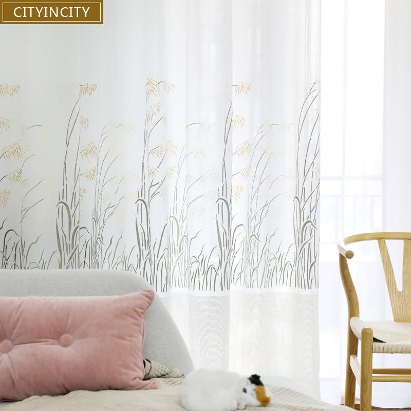 CITYINCITY luxury Pastoral curtains for living room Burn out kitchen curtain For bedroom Window ready made Curtain Customized, White
CITYINCITY luxury Pastoral curtains for living room Burn out kitchen curtain For bedroom Window ready made Curtain Customized, White