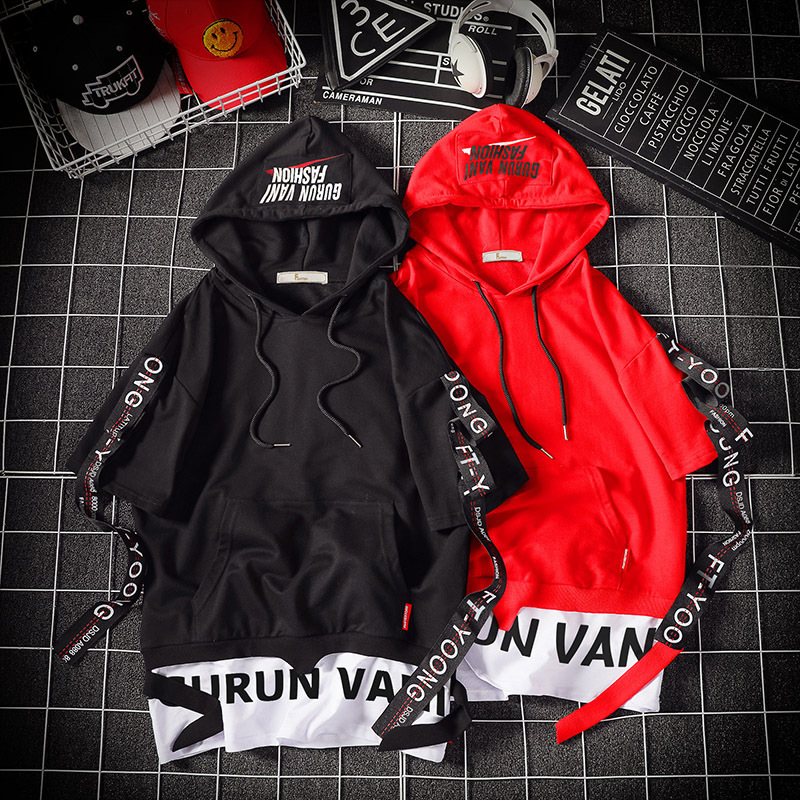 2021 The New Men's Fashion Hip Hop Streetwear Outwear Male Two Pieces with Hoodie Hood High-autumn Sweatshirt Jfib, Black
2021 The New Men's Fashion Hip Hop Streetwear Outwear Male Two Pieces with Hoodie Hood High-autumn Sweatshirt Jfib, Black