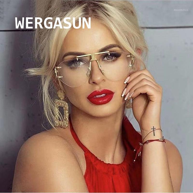 WERGASUN Luxury Rimless Sunglasses Women Brand Designer Summer Oversized Vintage Shades Sun Glasses For Men Sunglass1
WERGASUN Luxury Rimless Sunglasses Women Brand Designer Summer Oversized Vintage Shades Sun Glasses For Men Sunglass1
