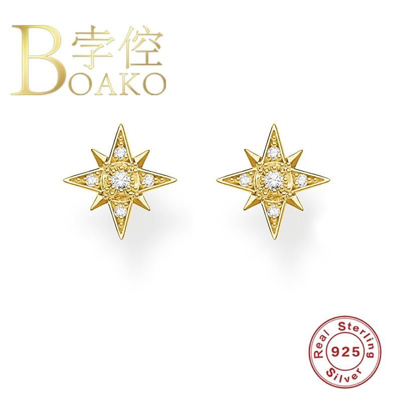 BOAKO Mini Shining Star Earrings For Women 925 Silver Earrings Fashionable Stud Earring Jewelry Zircon Pendientes Brincos Aretes
BOAKO Mini Shining Star Earrings For Women 925 Silver Earrings Fashionable Stud Earring Jewelry Zircon Pendientes Brincos Aretes