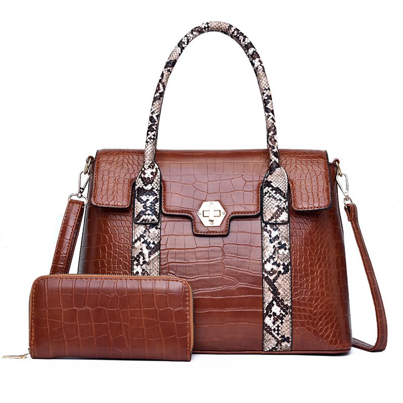 Women's Leather Handbag Women Snake Pattern Bags Large Capacity Tote Bags for Women Luxury Designder Shoulder Bag Sac A Main, Black
Women's Leather Handbag Women Snake Pattern Bags Large Capacity Tote Bags for Women Luxury Designder Shoulder Bag Sac A Main, Black