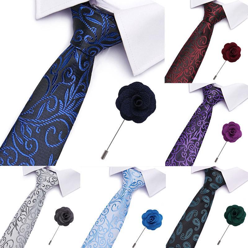 Fashion Men's Brooch Necktie 7.5 cm 100% Silk Print Striped Cravatta Business Necktie Formal Dress Accessories Men Classic Ties1
Fashion Men's Brooch Necktie 7.5 cm 100% Silk Print Striped Cravatta Business Necktie Formal Dress Accessories Men Classic Ties1