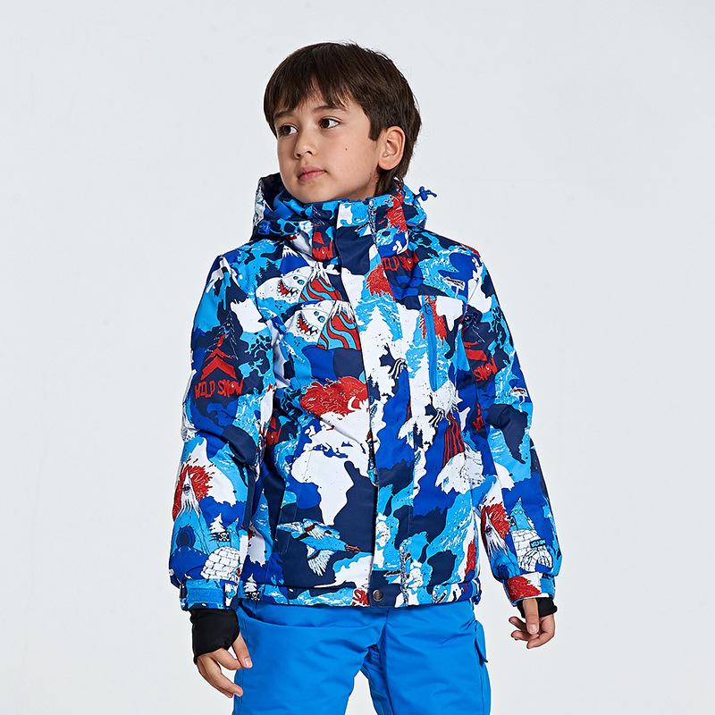 New Children's Ski Suit Brands Winter Girl Windproof Waterproof Super Warm Colorful Girl And Boy Snow Ski Jacket, Rose red
New Children's Ski Suit Brands Winter Girl Windproof Waterproof Super Warm Colorful Girl And Boy Snow Ski Jacket, Rose red