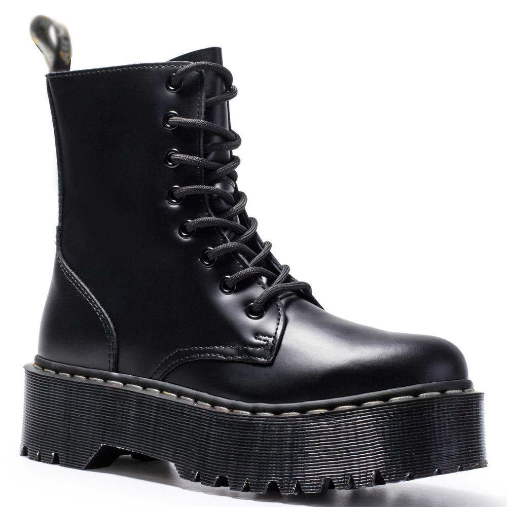 Women's Winter Genuine Leather platform Black Ankle Motorcycle Thick Heel D Boots CLK-1462 Q1125
Women's Winter Genuine Leather platform Black Ankle Motorcycle Thick Heel D Boots CLK-1462 Q1125