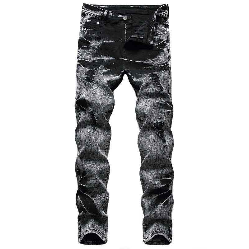2020 Autumn Spring skateboard torn hip hop street punk stretch bicycle jeans in the fashion straight holes denim trouers 2NJQ, 920 to no belt
2020 Autumn Spring skateboard torn hip hop street punk stretch bicycle jeans in the fashion straight holes denim trouers 2NJQ, 920 to no belt