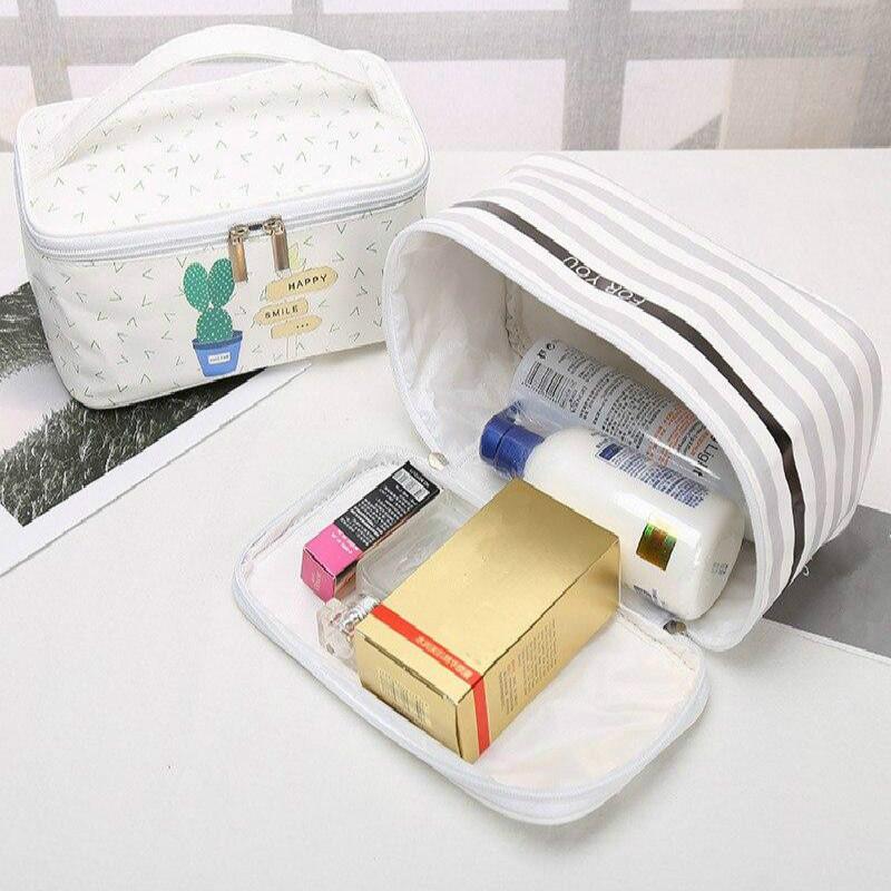 Travel PU Leather Cosmetic Bag Women Makeup Bag Make up Beauty Storage Tote Wash Organizer Case
Travel PU Leather Cosmetic Bag Women Makeup Bag Make up Beauty Storage Tote Wash Organizer Case