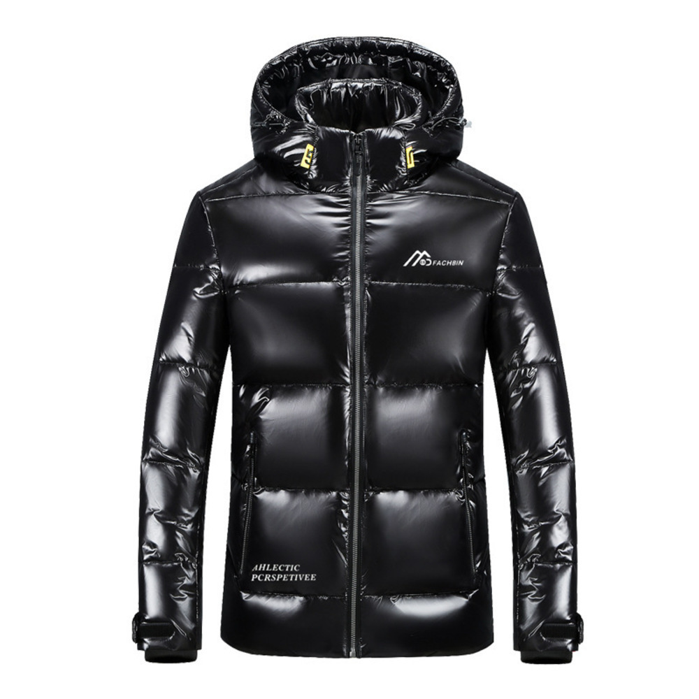 2021 Men's Winter Jacket 90% White Duck Removable Hat Hood Warm Waterproof Zipper Coat Shiny Down Parka Outwear, Black
2021 Men's Winter Jacket 90% White Duck Removable Hat Hood Warm Waterproof Zipper Coat Shiny Down Parka Outwear, Black