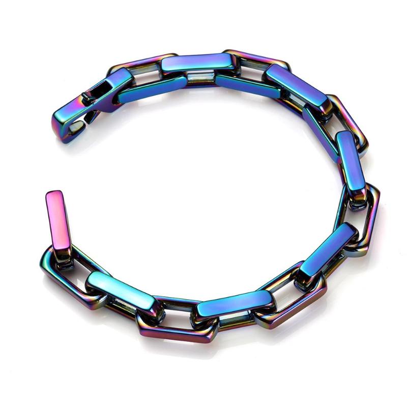 10mm 23CM Hip Hop Men Link Chain Golden Colours Joint Necklace Rapper Chunky Chain Boys Rapper NightClub DJ Rainbow Jewelry
10mm 23CM Hip Hop Men Link Chain Golden Colours Joint Necklace Rapper Chunky Chain Boys Rapper NightClub DJ Rainbow Jewelry