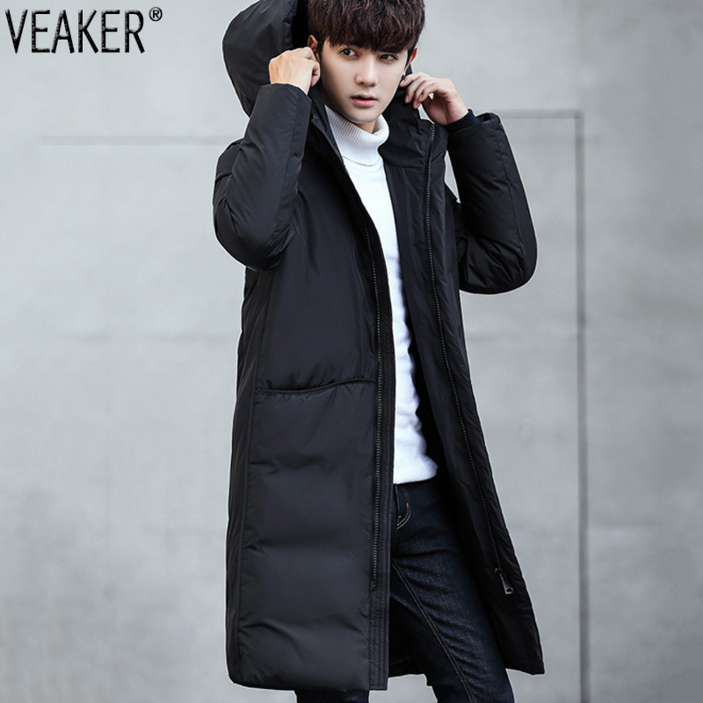 2019 New Men's Coat Hooded Overcoat Male Solid Color Black Long Down jacket Parkas Winter Warm Outerwear -3XL
2019 New Men's Coat Hooded Overcoat Male Solid Color Black Long Down jacket Parkas Winter Warm Outerwear -3XL