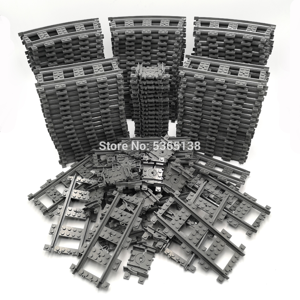 City Train Tracks Straight & Curved & Flexible Tracks Sets Building Blocks Bricks Parts Kids Diy Construction Toys Wholesale C1118
City Train Tracks Straight & Curved & Flexible Tracks Sets Building Blocks Bricks Parts Kids Diy Construction Toys Wholesale C1118