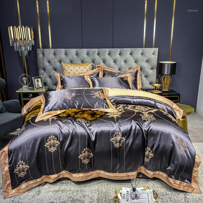 Svetanya Satin Silk Cotton Linens Jacquard Bedding Set King Size Bedsheet Duvet Cover Pillow Sham1, 2224110
Svetanya Satin Silk Cotton Linens Jacquard Bedding Set King Size Bedsheet Duvet Cover Pillow Sham1, 2224110