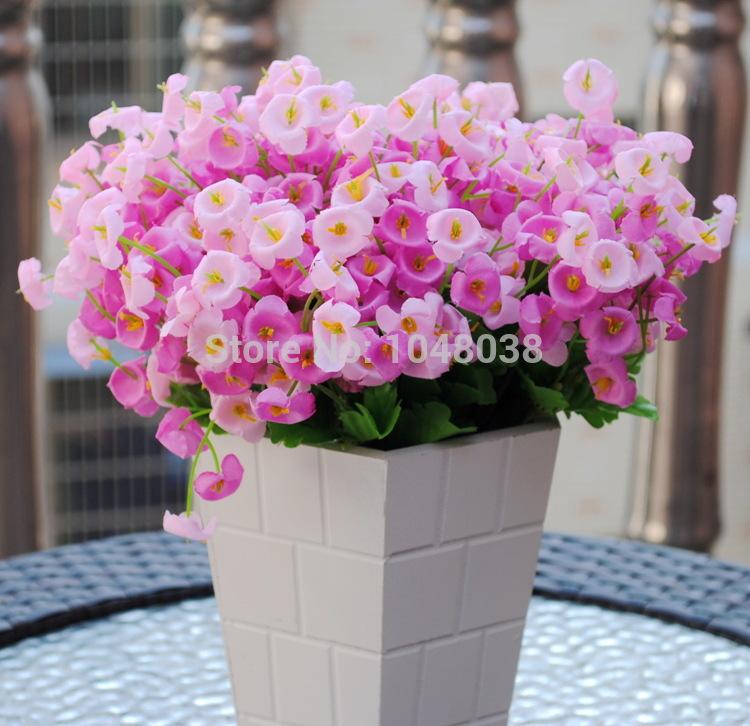 HIGHT Quality Campanula Flowers European Artificial Flowers Vivid Fake Campanula Flower Wedding Home Party Decoration Home Decor, Color 2
HIGHT Quality Campanula Flowers European Artificial Flowers Vivid Fake Campanula Flower Wedding Home Party Decoration Home Decor, Color 2