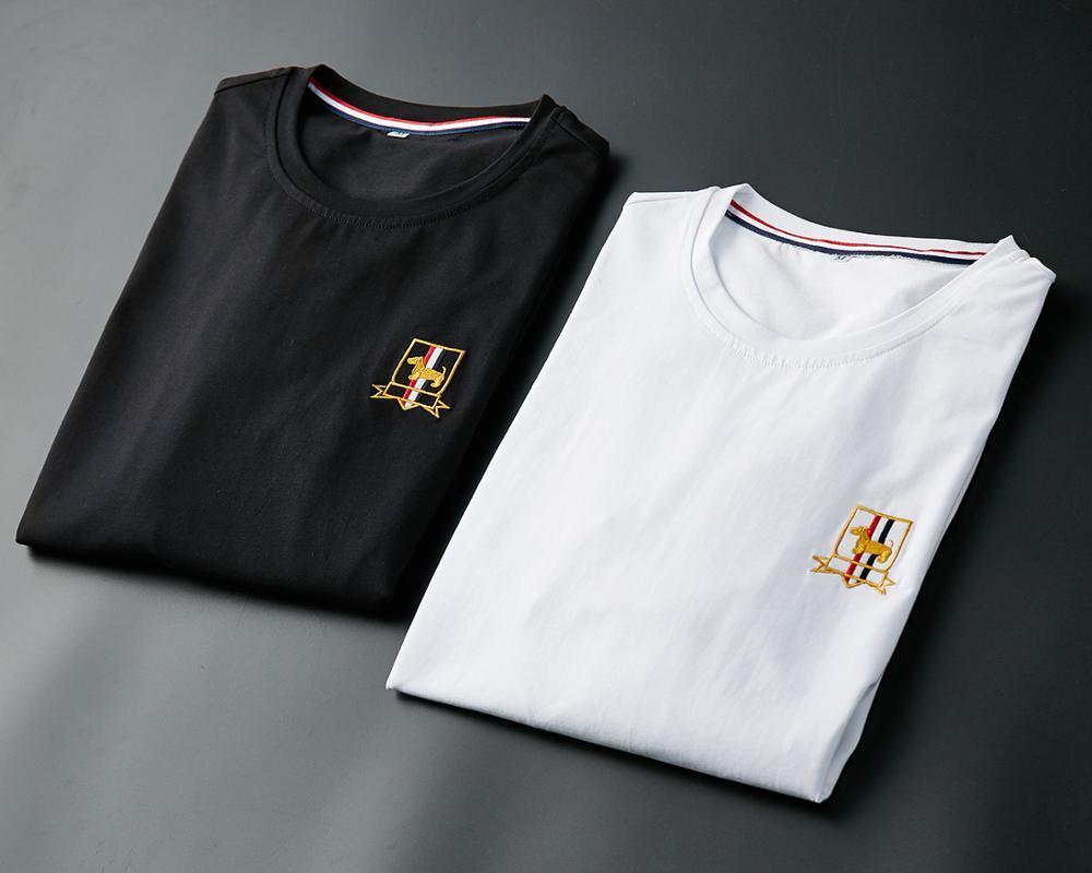 Brand Men Clothing T Shirts Autumn Long Sleeve Clothes Plus Size Homme High Quality Black Korean Style Fashion Loose Tops 201203, White
Brand Men Clothing T Shirts Autumn Long Sleeve Clothes Plus Size Homme High Quality Black Korean Style Fashion Loose Tops 201203, White