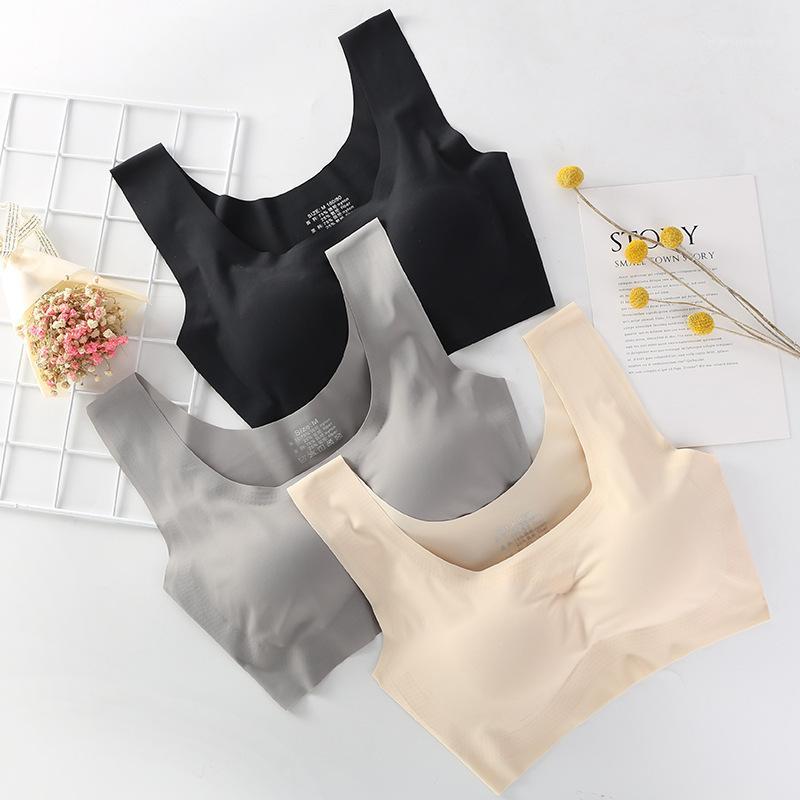 Linbaiway Women Ice Silk Bra U-Shaped Seamless Sports Bra Sexy Lingerie Brassiere Tube Top Push up Crop Tops Bralette1, 03
Linbaiway Women Ice Silk Bra U-Shaped Seamless Sports Bra Sexy Lingerie Brassiere Tube Top Push up Crop Tops Bralette1, 03