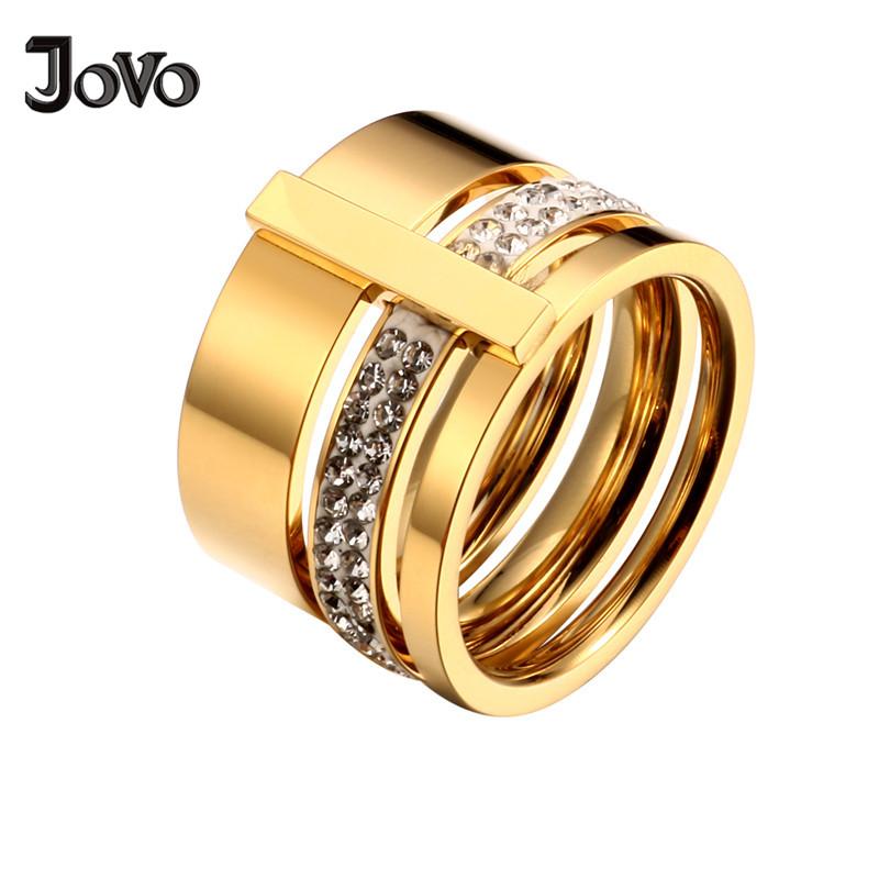 Wholesale Luxury Women Rings 316L Stainless Steel Three Layers Geometric Austrian Crystal Ring for Women Engagement Jewelry
Wholesale Luxury Women Rings 316L Stainless Steel Three Layers Geometric Austrian Crystal Ring for Women Engagement Jewelry