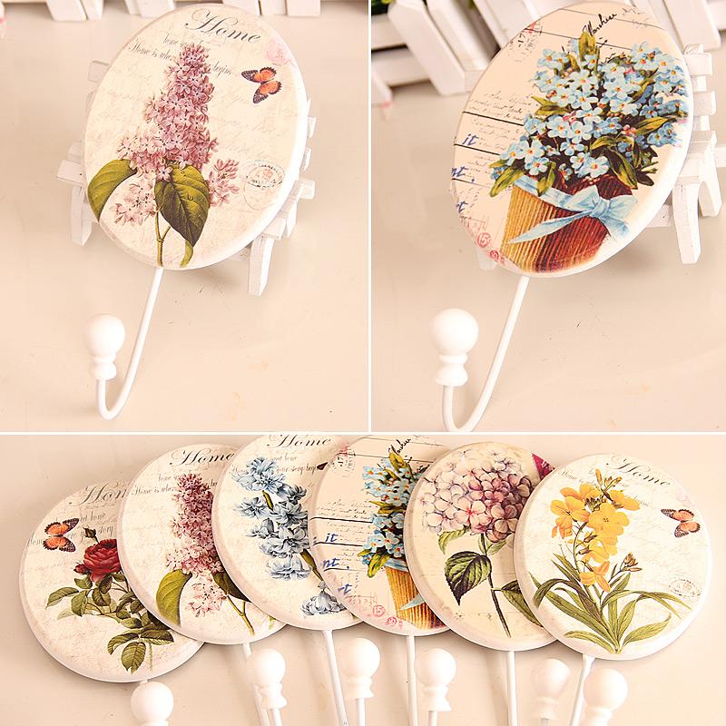European small elegant watercolor printing clothing store Cafe wardrobe dressing room wooden wood hook
European small elegant watercolor printing clothing store Cafe wardrobe dressing room wooden wood hook