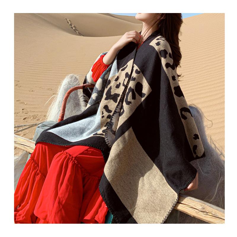 Scarves PHLE Factory Wholesale Retro Ethnic Style Split Shawl Women Travel Sun Protection Warm Scarf Cloak Poncho
Scarves PHLE Factory Wholesale Retro Ethnic Style Split Shawl Women Travel Sun Protection Warm Scarf Cloak Poncho