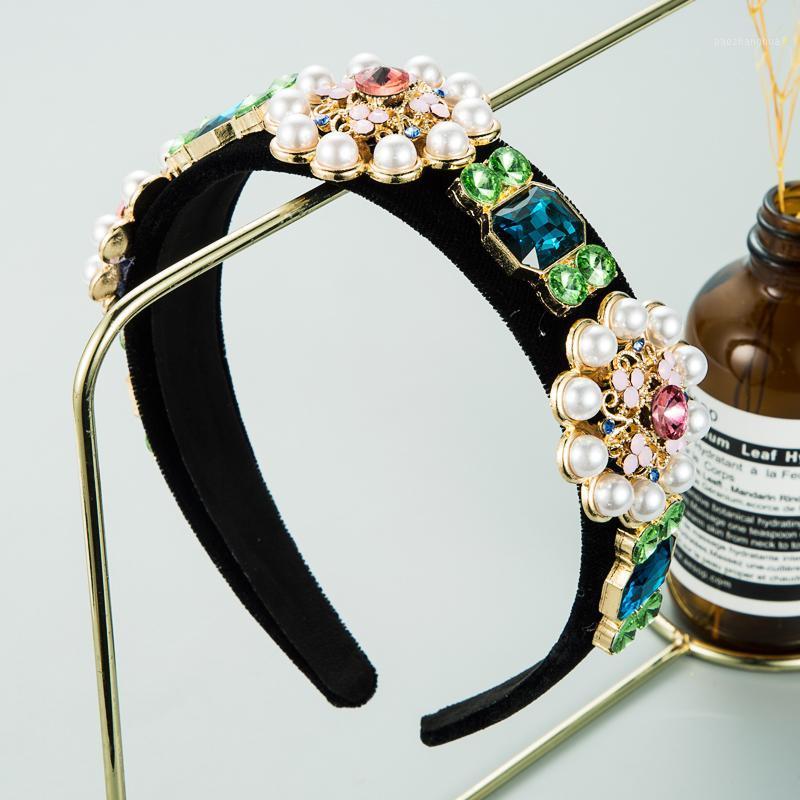 Vintage Color Floral Rhinestone Headband Ladies Pearl Crystal For Girls Bardot Style Headdress Wedding Hair Accessories Clips & Barrettes, Golden;silver
Vintage Color Floral Rhinestone Headband Ladies Pearl Crystal For Girls Bardot Style Headdress Wedding Hair Accessories Clips & Barrettes, Golden;silver