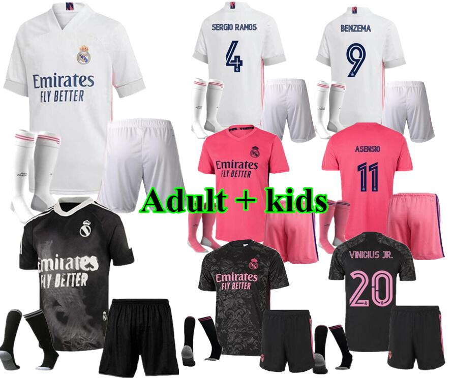 MEN Kids 2020 2021 Real Madrid Soccer Jersey Fourth HAZARD ASENSIO SERGIO RAMOS 4th kits 20 21 VINI BENZEMA Football Shirts set uniforms, Gold
MEN Kids 2020 2021 Real Madrid Soccer Jersey Fourth HAZARD ASENSIO SERGIO RAMOS 4th kits 20 21 VINI BENZEMA Football Shirts set uniforms, Gold