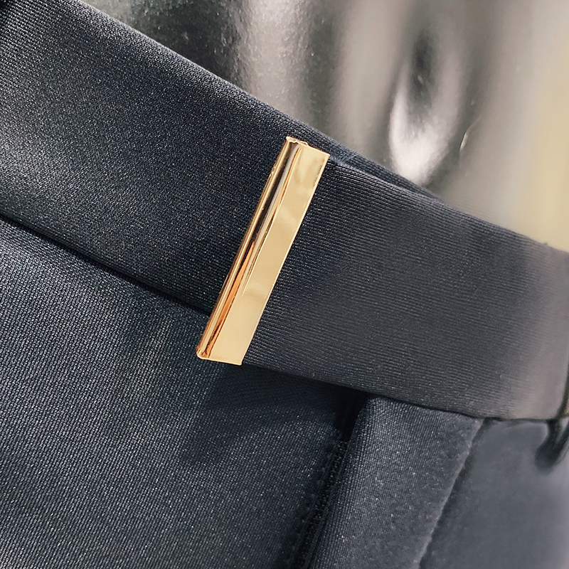 Business Suit Pant Mens Dress Pants Ankle Length Casual Slim Formal Trousers Elastic Pencil Pants Office Work Men Clothes 201124