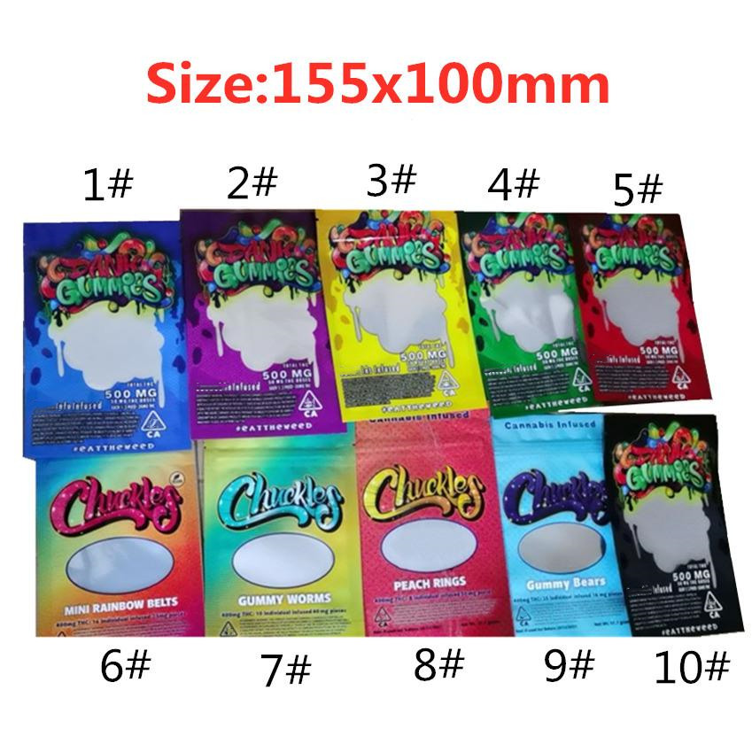 chuckles Dank Gummies Bag Edibles Empty bags Packaging Worms 500MG Edibles Bears Cubes Gummy bags Peach rings Wholesale free DHL
chuckles Dank Gummies Bag Edibles Empty bags Packaging Worms 500MG Edibles Bears Cubes Gummy bags Peach rings Wholesale free DHL