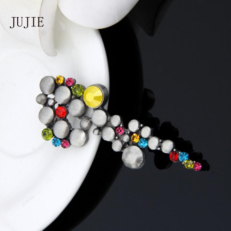 JUJIE Retro bizarre Brooches For Women Brooch Crystal Female Pins Unique Design Exquisite Jewelry
JUJIE Retro bizarre Brooches For Women Brooch Crystal Female Pins Unique Design Exquisite Jewelry