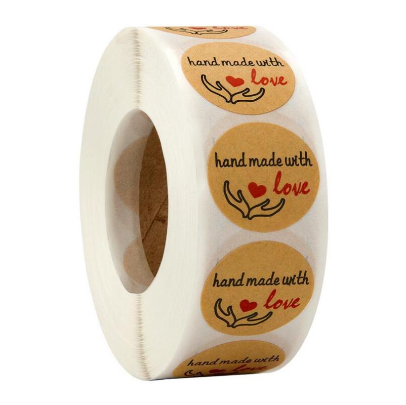 500pcs roll love thank you sticker DIY cowhide handmade love thank you sticker baking label
500pcs roll love thank you sticker DIY cowhide handmade love thank you sticker baking label