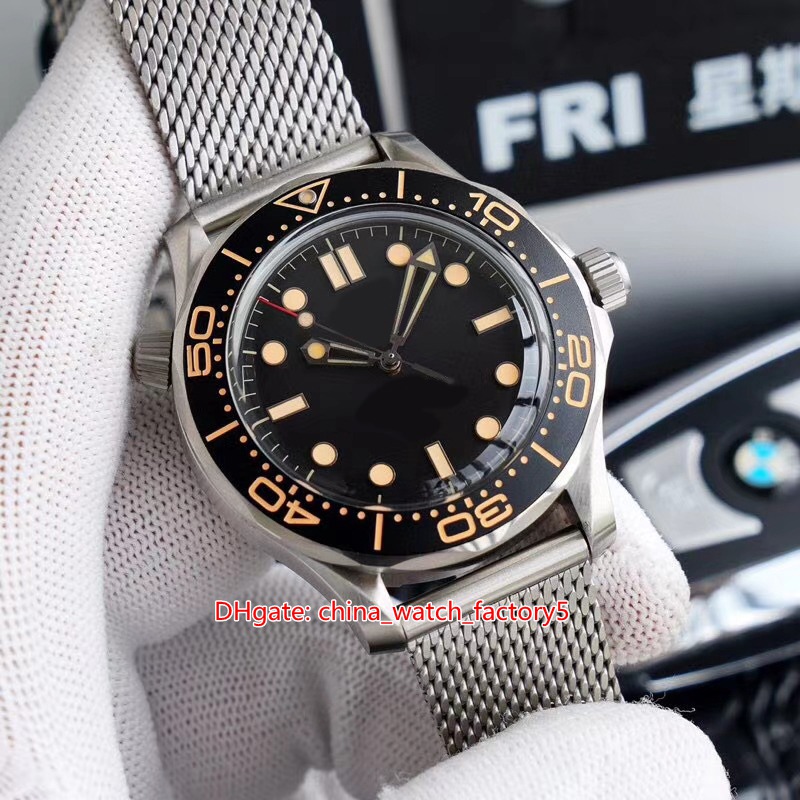 VS Maker Super Version Watch CAL.8806 Movement 42mm James Bond 007 Titanium No Time To Die Broad Arrow Mechanical Automatic Mens Watches, No box papers
VS Maker Super Version Watch CAL.8806 Movement 42mm James Bond 007 Titanium No Time To Die Broad Arrow Mechanical Automatic Mens Watches, No box papers