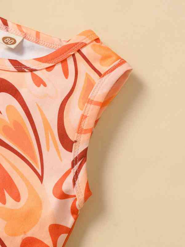 Baby Heart Print Tank Top SHE