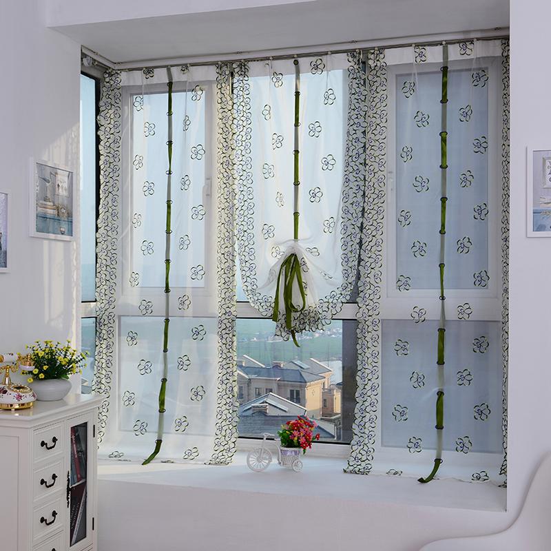Embroidery Pattern Flowers Curtain Tulle Blinds Curtains For Kitchen Bedroom Living Room Window Decorative, 80x100cm
Embroidery Pattern Flowers Curtain Tulle Blinds Curtains For Kitchen Bedroom Living Room Window Decorative, 80x100cm