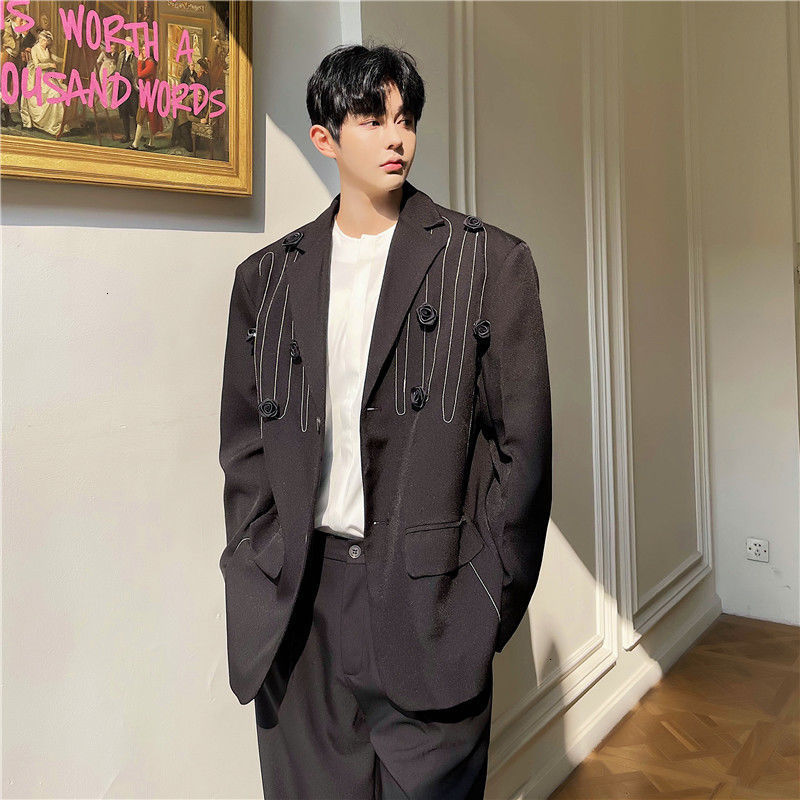 New Men's Fashion Printed Jackets 2021 Man Casual Oversize Tops Suit Male Clothing Korean Streetwear Jacket 2reo, Black
New Men's Fashion Printed Jackets 2021 Man Casual Oversize Tops Suit Male Clothing Korean Streetwear Jacket 2reo, Black