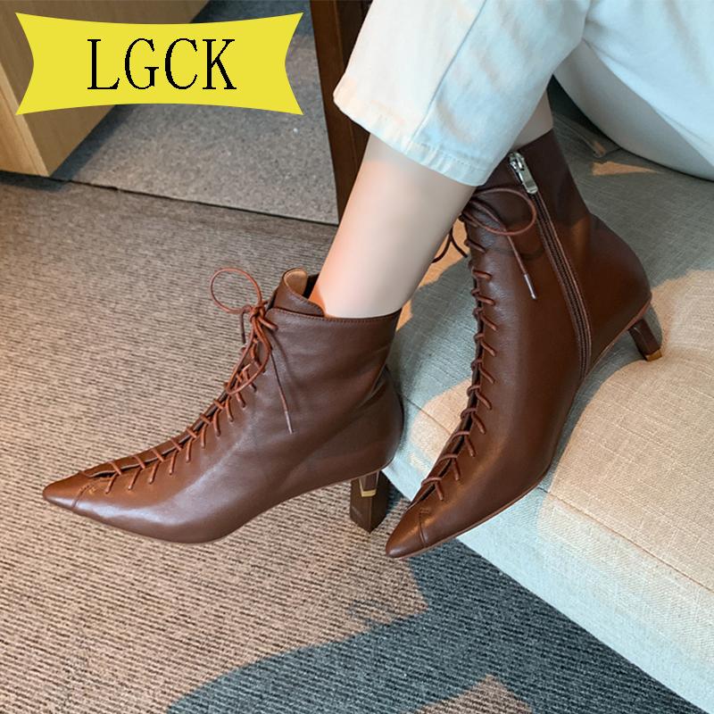 Plus Size 34-40 Fashion Zipper Shoes Woman High Heel Genuine Leather Boot Lace Up Women Shoes Fashion Ankle Boots Woman Footwear, Beige
Plus Size 34-40 Fashion Zipper Shoes Woman High Heel Genuine Leather Boot Lace Up Women Shoes Fashion Ankle Boots Woman Footwear, Beige