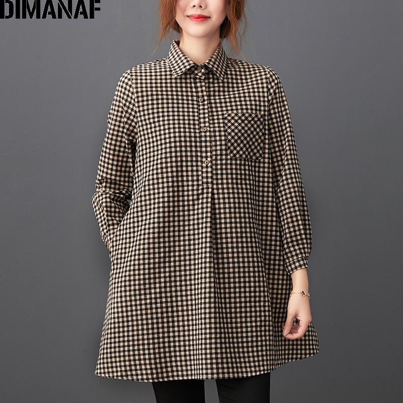 DIMANAF Women Blouse Shirt Vintage Plaid Black Cotton Casual Loose Basic Lady Tops Tunic Shirt Clothing Long Sleeve Spring 2021, Xmy6170
DIMANAF Women Blouse Shirt Vintage Plaid Black Cotton Casual Loose Basic Lady Tops Tunic Shirt Clothing Long Sleeve Spring 2021, Xmy6170
