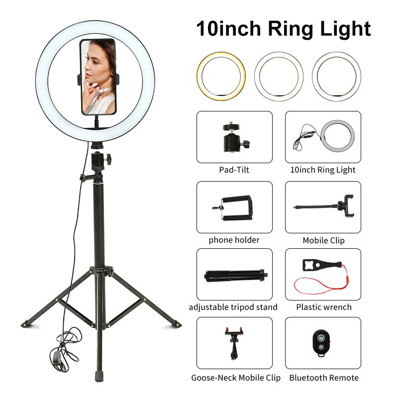 New Ring Light 10 Inch Led Ring Light with Stand 150cm for Photography Selfie Ling with Phone Holder Selfie Led
New Ring Light 10 Inch Led Ring Light with Stand 150cm for Photography Selfie Ling with Phone Holder Selfie Led