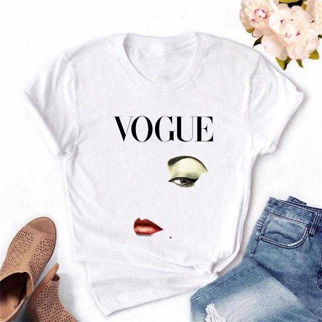 ZOGANKIN Princess Makeup Vogue Print Vogue T shirt Women Kawaii Tshirt Streetwear Summer Top Woman Clothes #oD7W, Blue
ZOGANKIN Princess Makeup Vogue Print Vogue T shirt Women Kawaii Tshirt Streetwear Summer Top Woman Clothes #oD7W, Blue