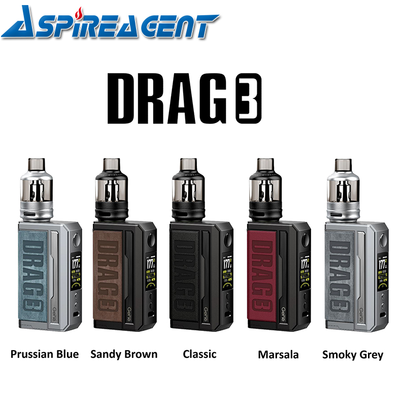 VOOPOO Drag 3 Kit 177W with TPP Pod Tank 5.5ml Powered by TPP DM1 DM2 Coil & Dual External 18650 Battery 100% Original
VOOPOO Drag 3 Kit 177W with TPP Pod Tank 5.5ml Powered by TPP DM1 DM2 Coil & Dual External 18650 Battery 100% Original