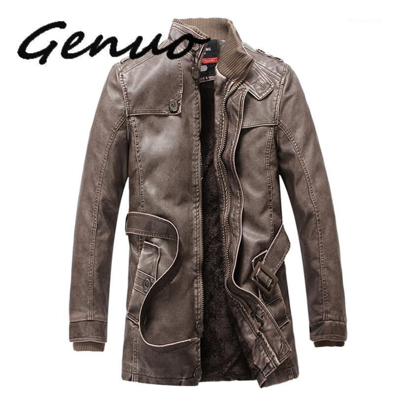 Genuo Fashion Brand Winter Men Faux Leather Coats New Trend Mens PU Leather Jacket Coat New Male Long Section Jackets1, Blue
Genuo Fashion Brand Winter Men Faux Leather Coats New Trend Mens PU Leather Jacket Coat New Male Long Section Jackets1, Blue