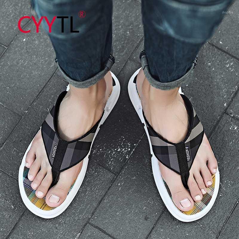 CYYTL Men Slippers Outdoor Beach Shoes Fashion Flip Flops Lattice Slip on Sandals for Men Casual Non-slip Water Shoes Slippers1, Blue zz025
CYYTL Men Slippers Outdoor Beach Shoes Fashion Flip Flops Lattice Slip on Sandals for Men Casual Non-slip Water Shoes Slippers1, Blue zz025