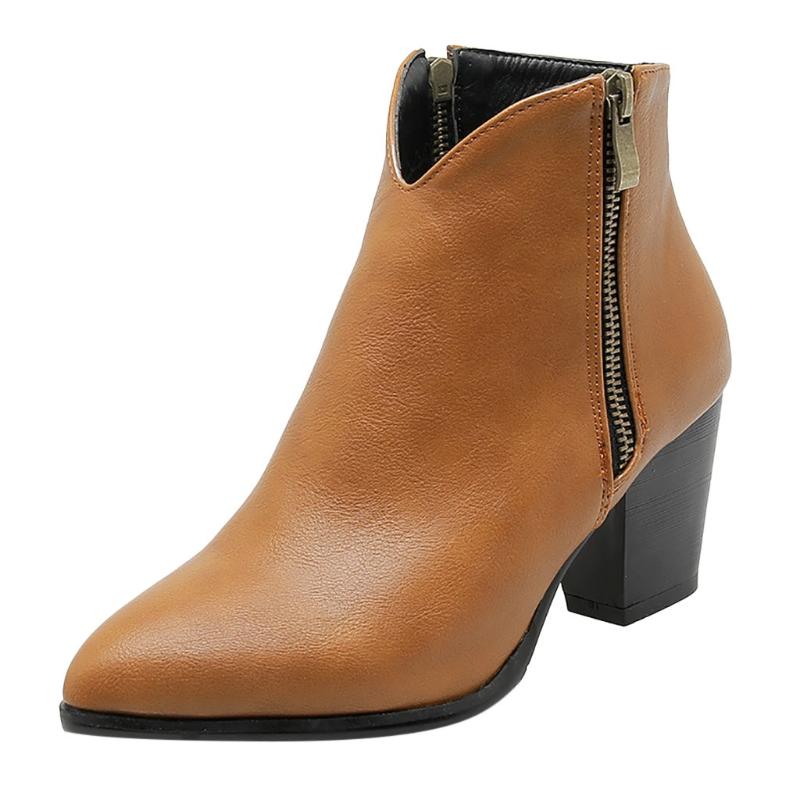 Fashion Women Boots Spring Autumn Motorcycle Ankle Boot Platform Ladies Boots High Heel Retro Shoes Women Shoes Jly17, Black 
Fashion Women Boots Spring Autumn Motorcycle Ankle Boot Platform Ladies Boots High Heel Retro Shoes Women Shoes Jly17, Black