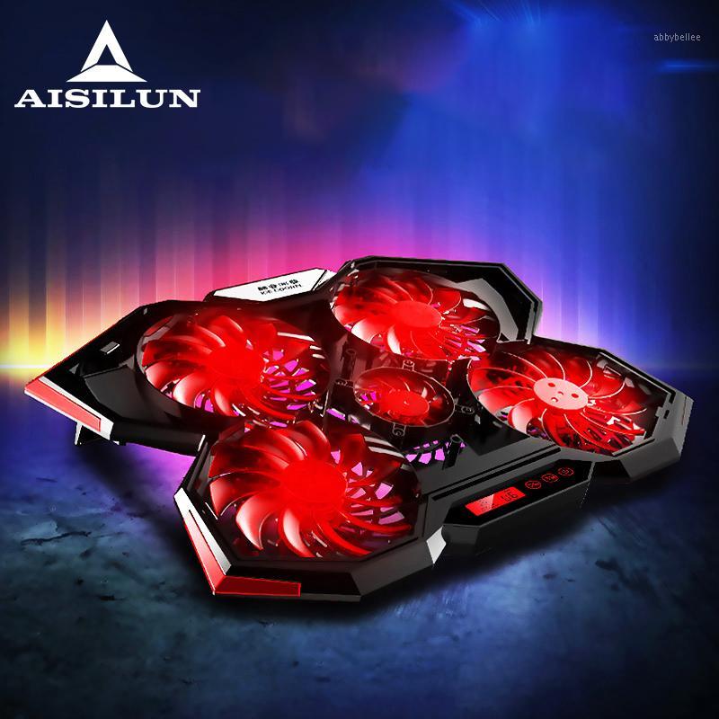 laptop cooling pad notebook stand Height Adjustable Led light five fan TWO USB accessories for 12-18inch Gaming Laptop Cooler1
laptop cooling pad notebook stand Height Adjustable Led light five fan TWO USB accessories for 12-18inch Gaming Laptop Cooler1
