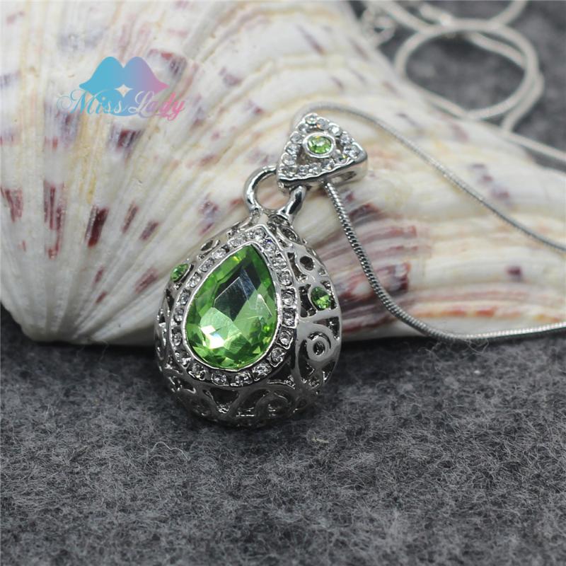 Miss Lady Gold color ethnic jewelry Rhinestone Crystal Vintage Teardrop fashion necklaces pendants for women 2020 85508, Silver
Miss Lady Gold color ethnic jewelry Rhinestone Crystal Vintage Teardrop fashion necklaces pendants for women 2020 85508, Silver