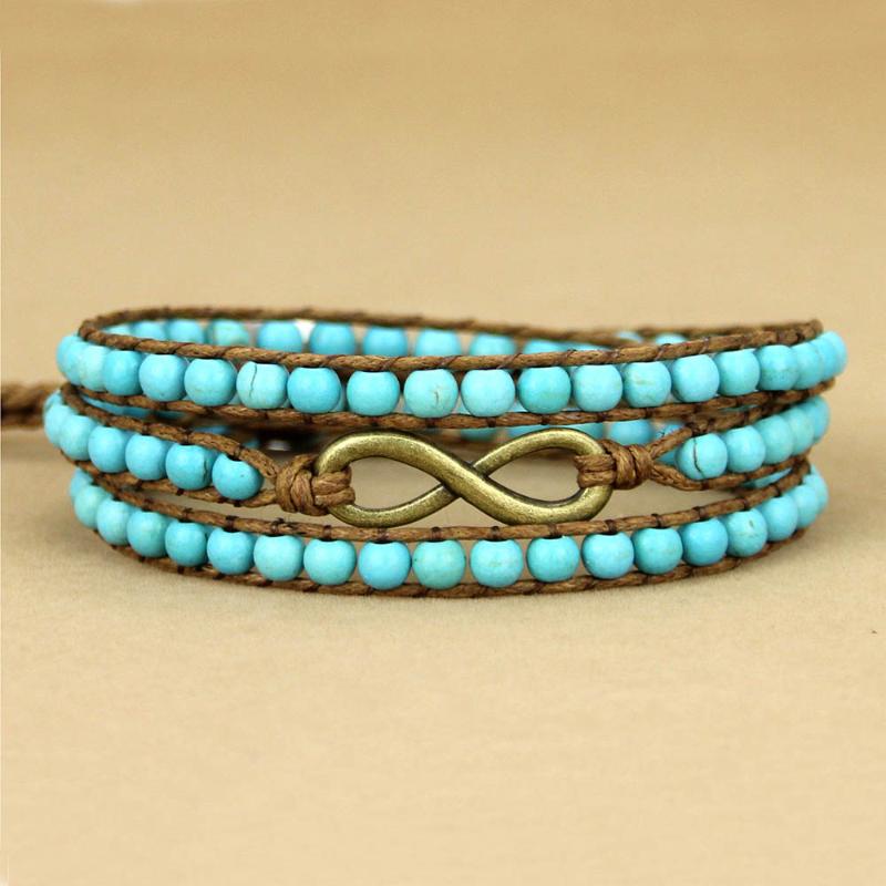 Infinity Bracelet Semi Precious Stone with Infinity Charm Wrap Bracelet Friendship Multi Layer Friendship Bracelets
Infinity Bracelet Semi Precious Stone with Infinity Charm Wrap Bracelet Friendship Multi Layer Friendship Bracelets