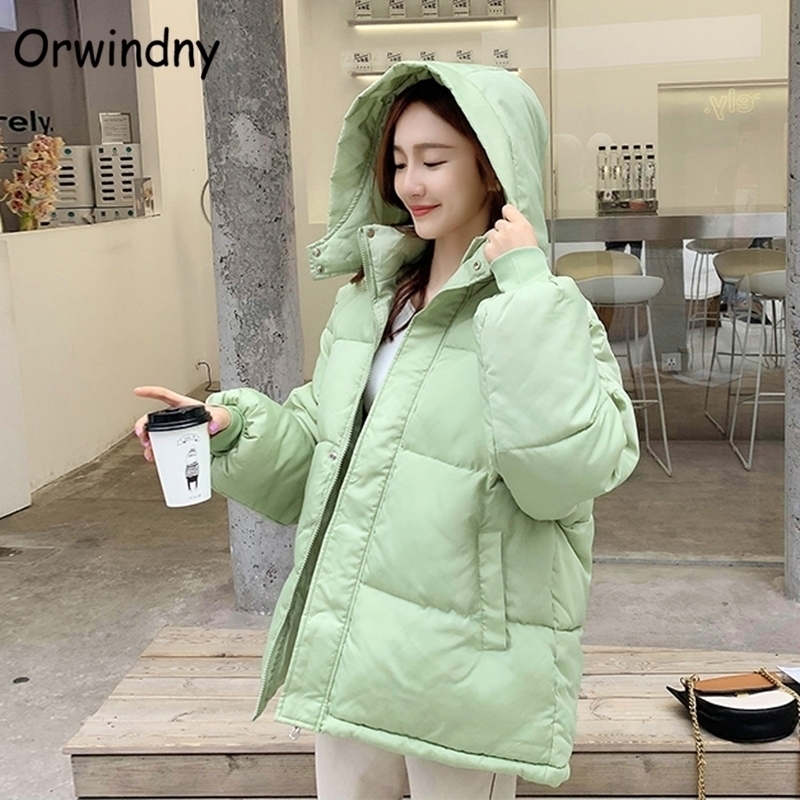 Orwindny Winter Coat Women New Fashion Female Jacket Short Women's Down Cotton Jacket Hooded Parka Coat Loose Clothing 201019, Beige
Orwindny Winter Coat Women New Fashion Female Jacket Short Women's Down Cotton Jacket Hooded Parka Coat Loose Clothing 201019, Beige