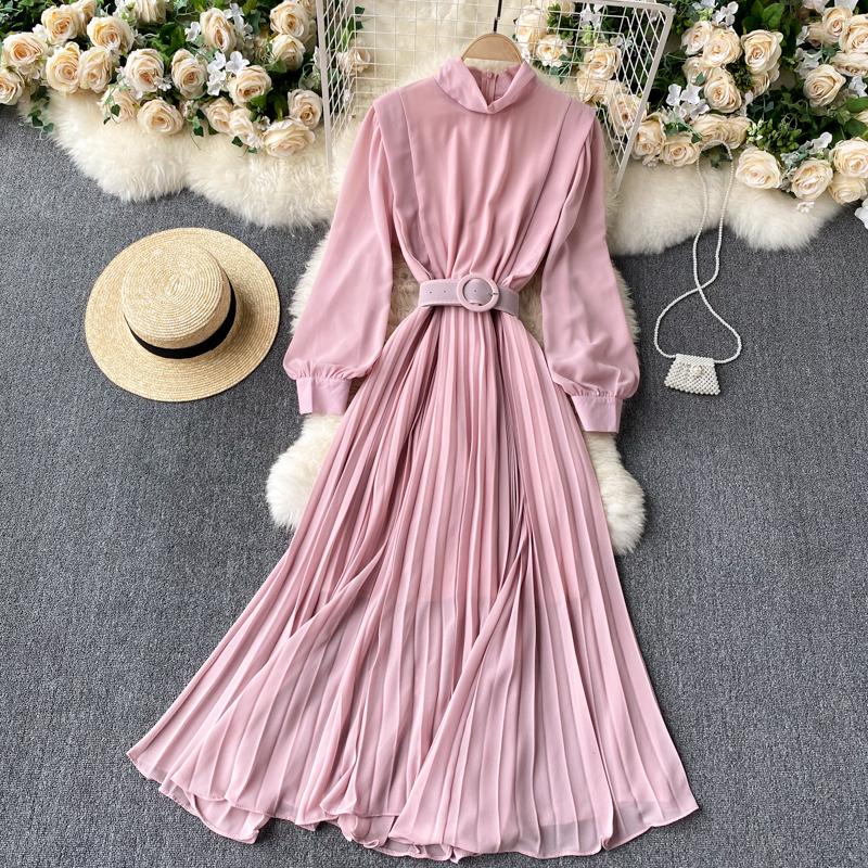 2021 New Female singiny maxi autumn gown puff sleeves elegant line fashion streetwear long dress 2ST9, Yellow.
2021 New Female singiny maxi autumn gown puff sleeves elegant line fashion streetwear long dress 2ST9, Yellow.