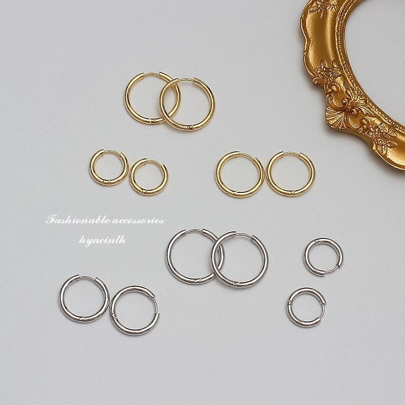 S925 2021 New Size Circle Earrings Earrings Temperament Personality Net Red Simple Wild Ear Jewelry Women
S925 2021 New Size Circle Earrings Earrings Temperament Personality Net Red Simple Wild Ear Jewelry Women