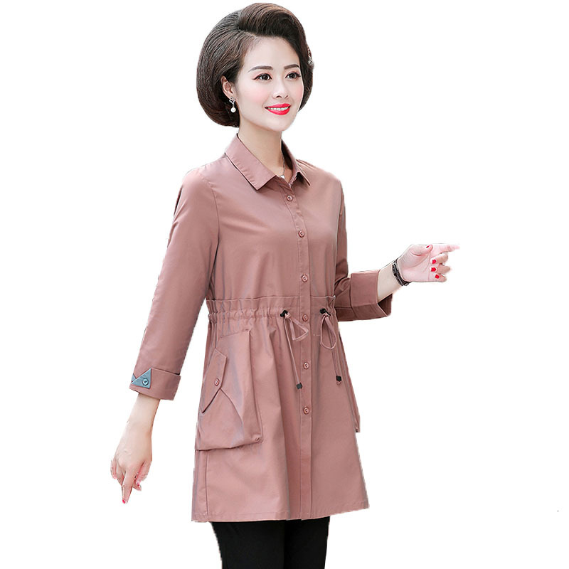 Plus Size Coat Female New Middle-aged Woman Outerwear Spring Thin Jacket Section 5xl R199 F3ej, Blue
Plus Size Coat Female New Middle-aged Woman Outerwear Spring Thin Jacket Section 5xl R199 F3ej, Blue