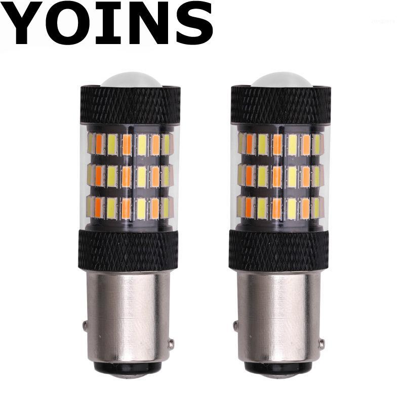2PCS 1157 3157 7443 4014 60 SMD Amber/White 60LED Turn Signal Light Switchback Dual Color Car Styling1, As pic
2PCS 1157 3157 7443 4014 60 SMD Amber/White 60LED Turn Signal Light Switchback Dual Color Car Styling1, As pic