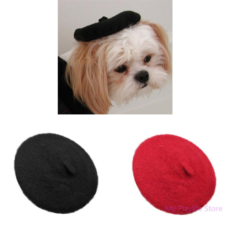 Solid color Red/Black Pet Dog Hat Fashion Beret Cat Dog Warm Cute Hood All- Headpiece Pet Supplies C42
Solid color Red/Black Pet Dog Hat Fashion Beret Cat Dog Warm Cute Hood All- Headpiece Pet Supplies C42