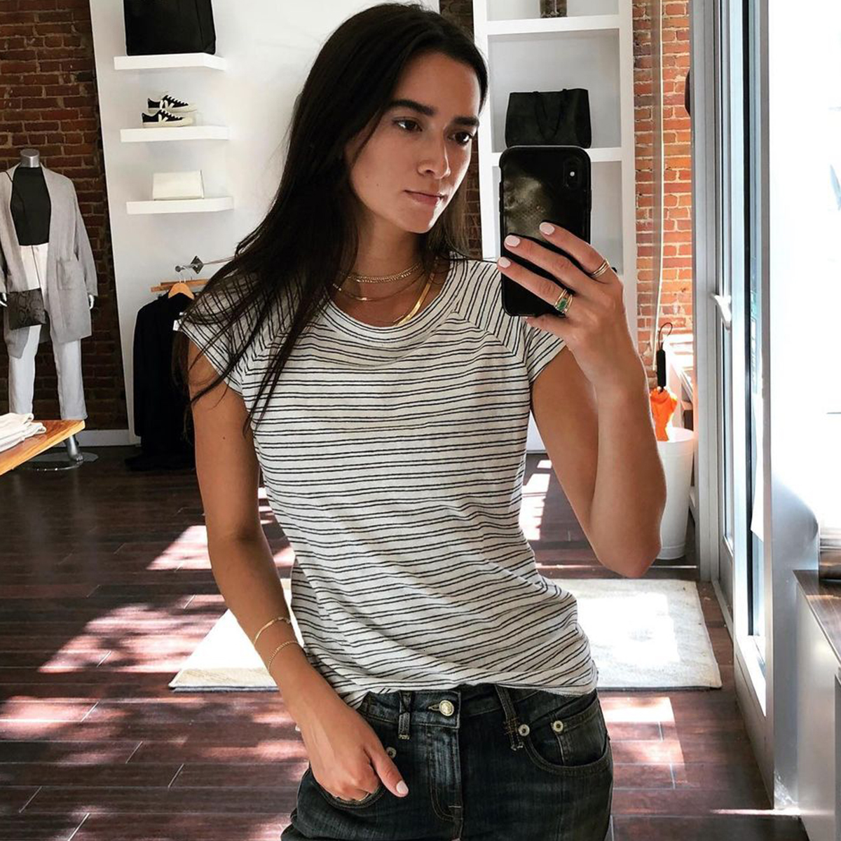 New Striped Simple Tees Women Summer Short Sleeve Round Neck Cozy T-shirts Femme Casual Vintage Tshirts Tops 2021 Wq2d, Black
New Striped Simple Tees Women Summer Short Sleeve Round Neck Cozy T-shirts Femme Casual Vintage Tshirts Tops 2021 Wq2d, Black