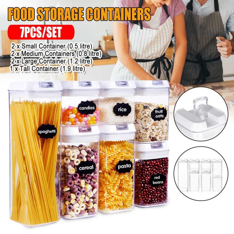 0.8L/1.2L/1.9L Storage Container Plastic Kitchen Refrigerator Noodle Box Multigrain Storage Tank Transparent Sealed
0.8L/1.2L/1.9L Storage Container Plastic Kitchen Refrigerator Noodle Box Multigrain Storage Tank Transparent Sealed